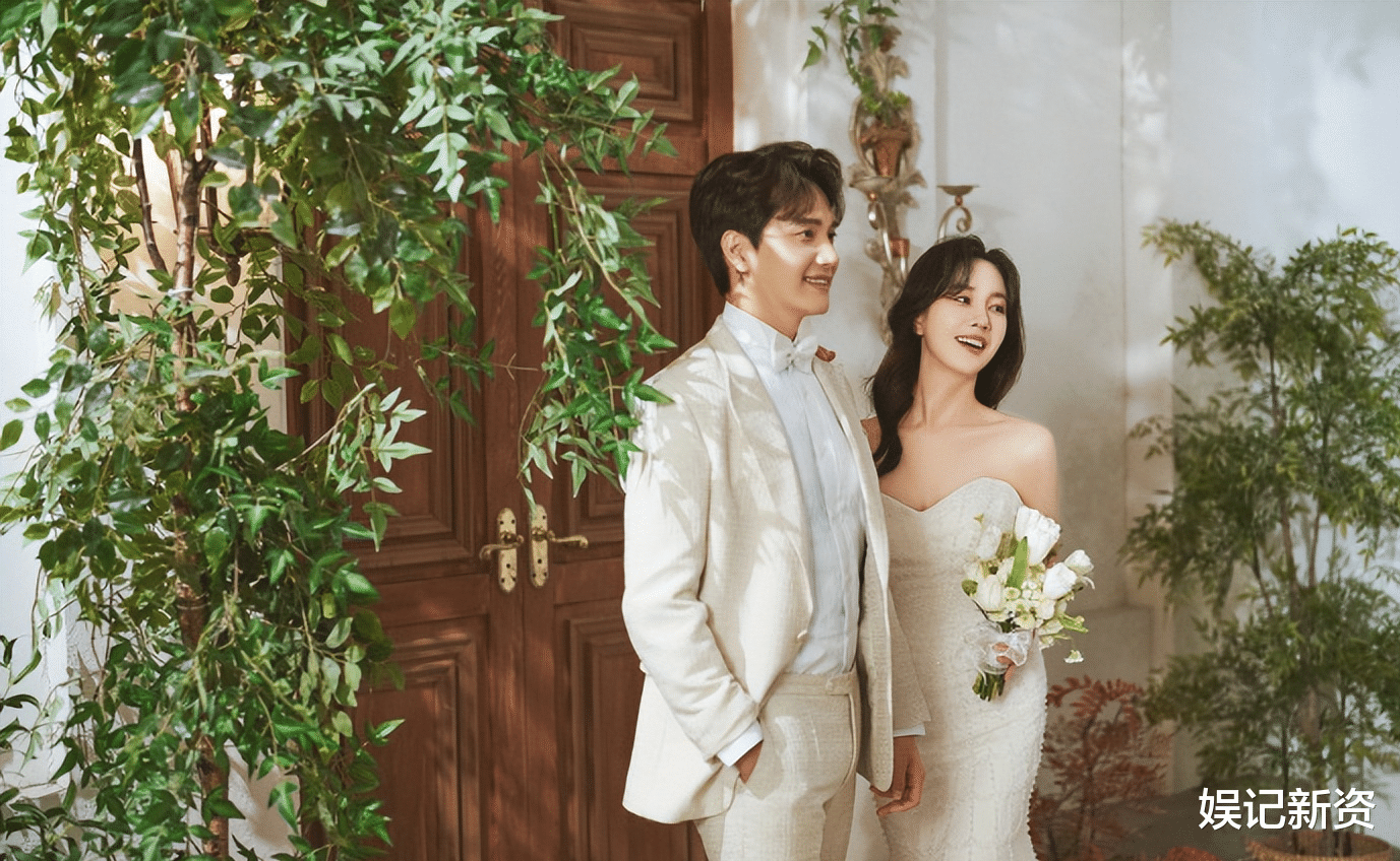 |张檬金恩圣将举办婚礼,现场彩排照片曝出,两人穿情侣装满脸笑容