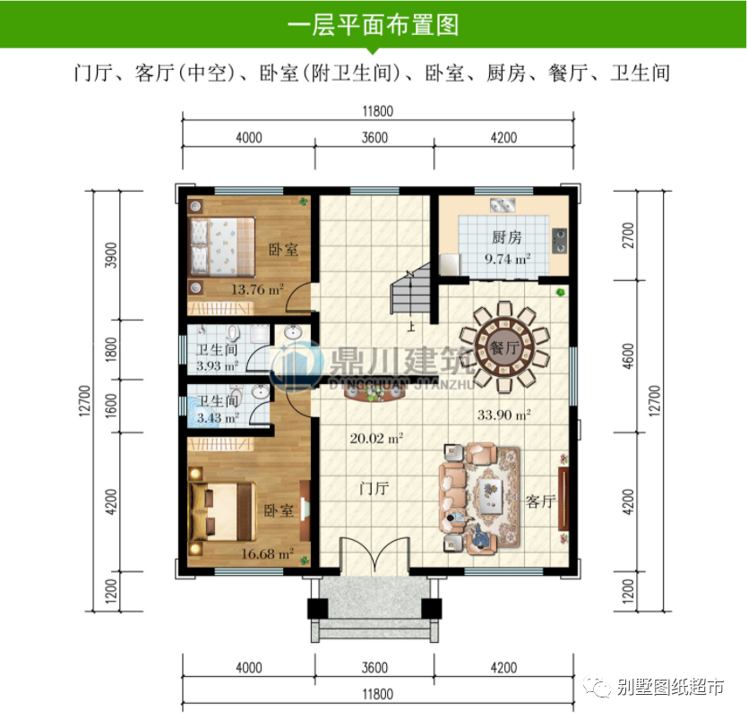 农村自建房,有个大露台就是方便,8套带露台的户型分享,实用