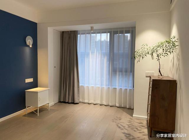 她家新房自己设计,全屋漂亮又很舒适,不做电视墙太喜欢啦!