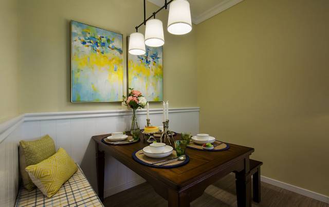 小户型餐厅卡座设计,给家1平米的情调!