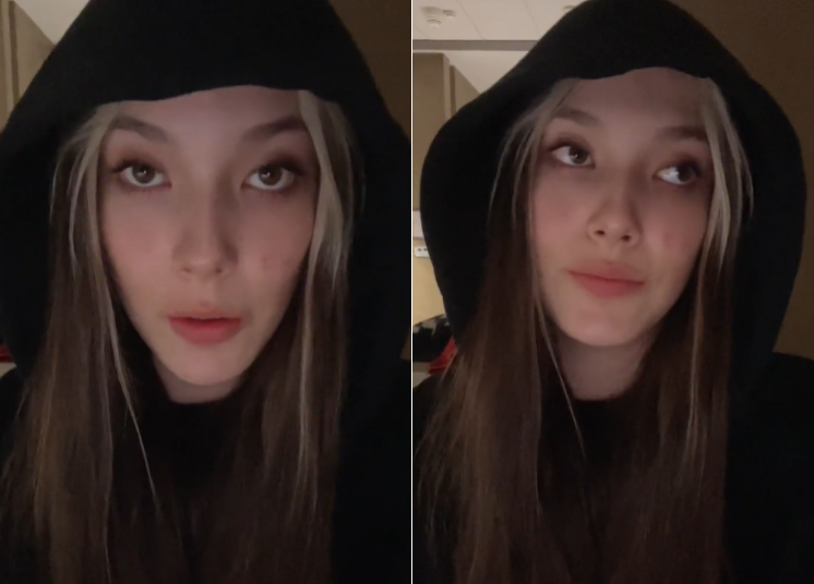 谷爱凌|谷爱凌自曝一天睡14小时!素颜脸上痘痘太抢镜,发丝油腻显凌乱