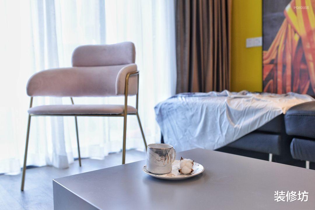 136㎡的现代北欧风,大胆运用颜色,让空间拥有新的可能