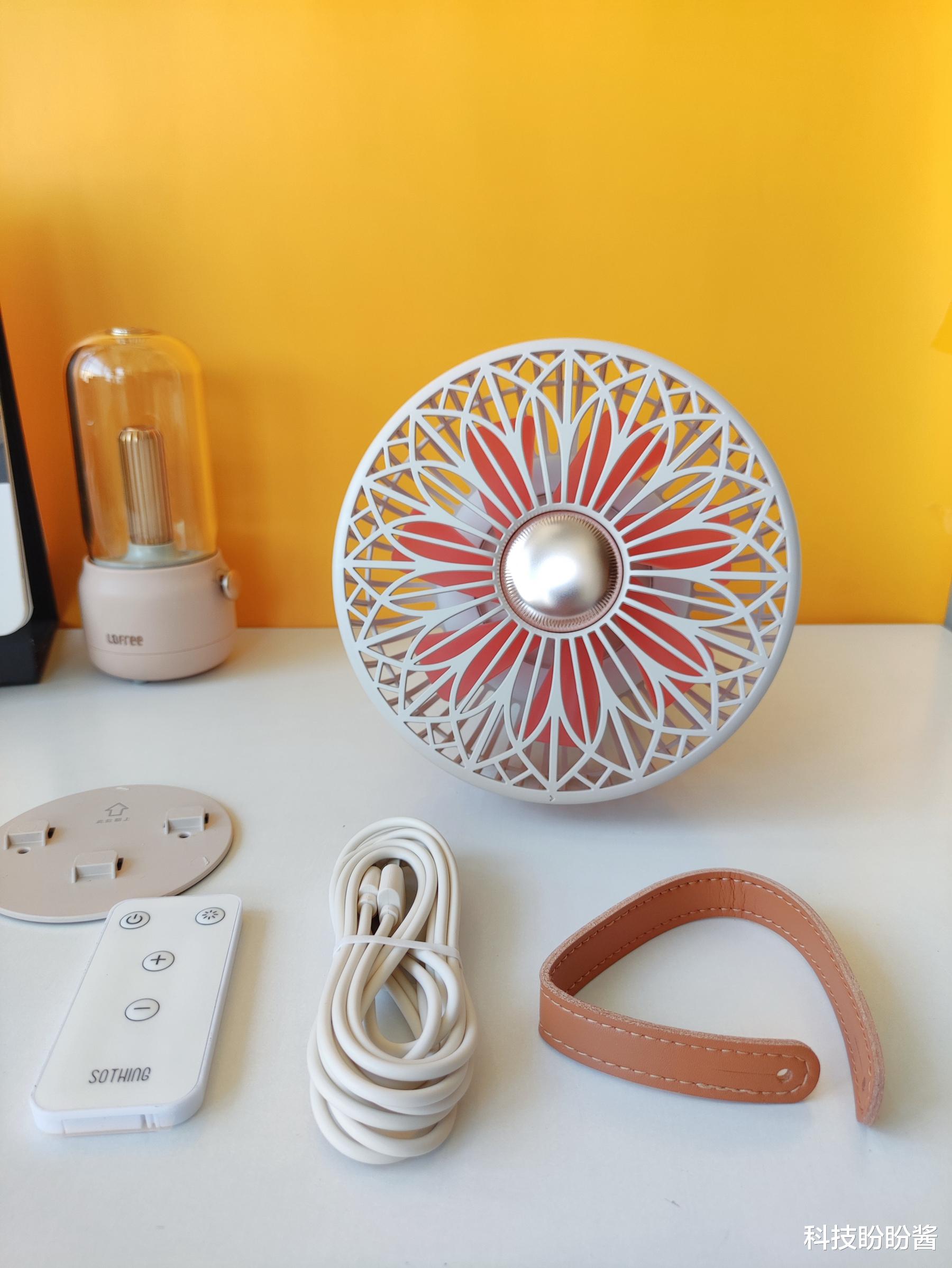 解暑好物|可壁挂、可桌面、可悬挂,手捧花风扇