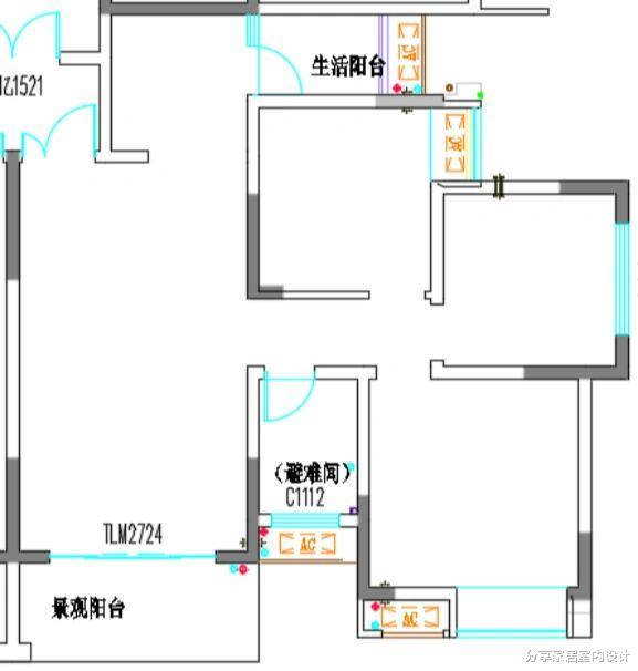 硬装完工,放弃木工师傅选择全屋定制很满意,铺贴灰色瓷砖很机智