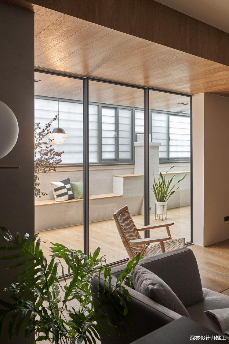 看过这套140㎡新房,发现很多人喜欢简约风,原木+高级灰百看不腻