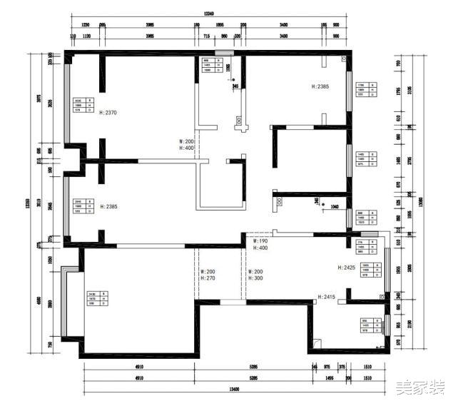豪掷100万,装修180㎡绝美大平层,处处都是惊喜!等有钱就照着装