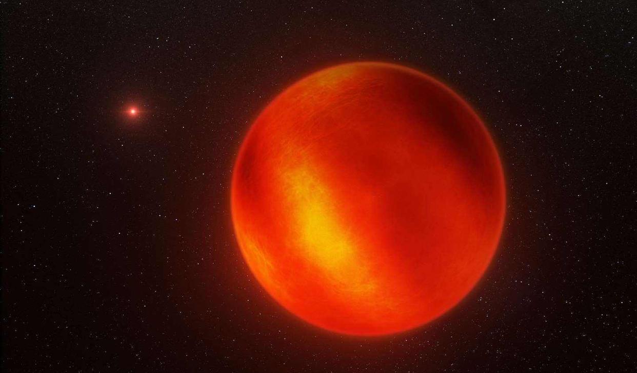跨越129亿年时光，距离280亿光年，达到100倍太阳质量的最远恒星