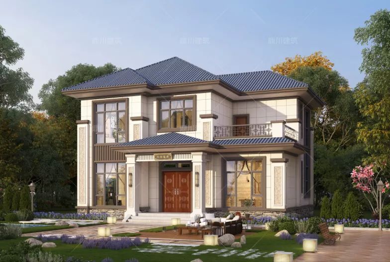 3款经典新中式二层别墅,实用性高且舒适,性价比超高自建户型