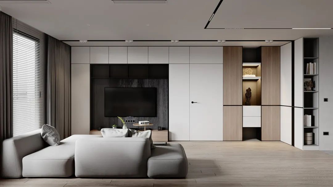 多功能电视背景墙,才是高定的新趋势!