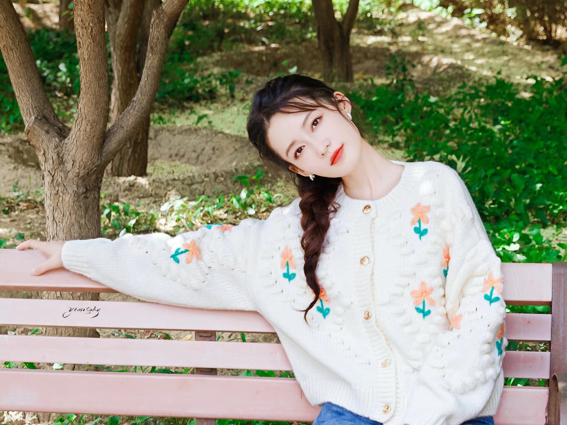 李沁|#明星美图# 李沁,三十多岁的小可爱