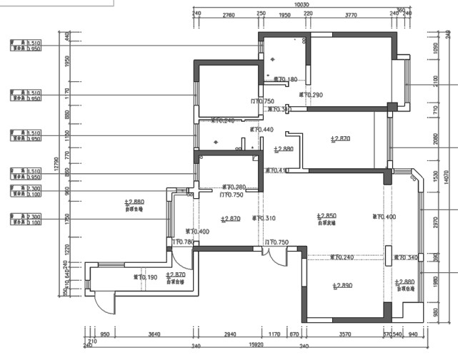 115平现代风三居室,玄关简单大方白色的主色调很美