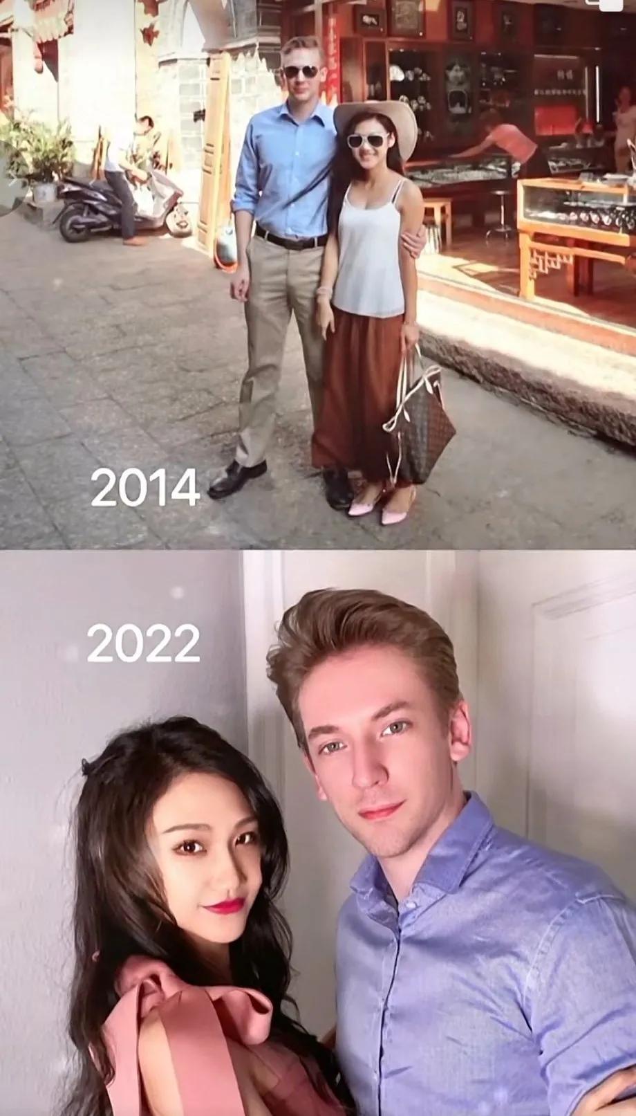 福建美女空姐远嫁瑞士,网友称: 找了全网最儒雅的老外