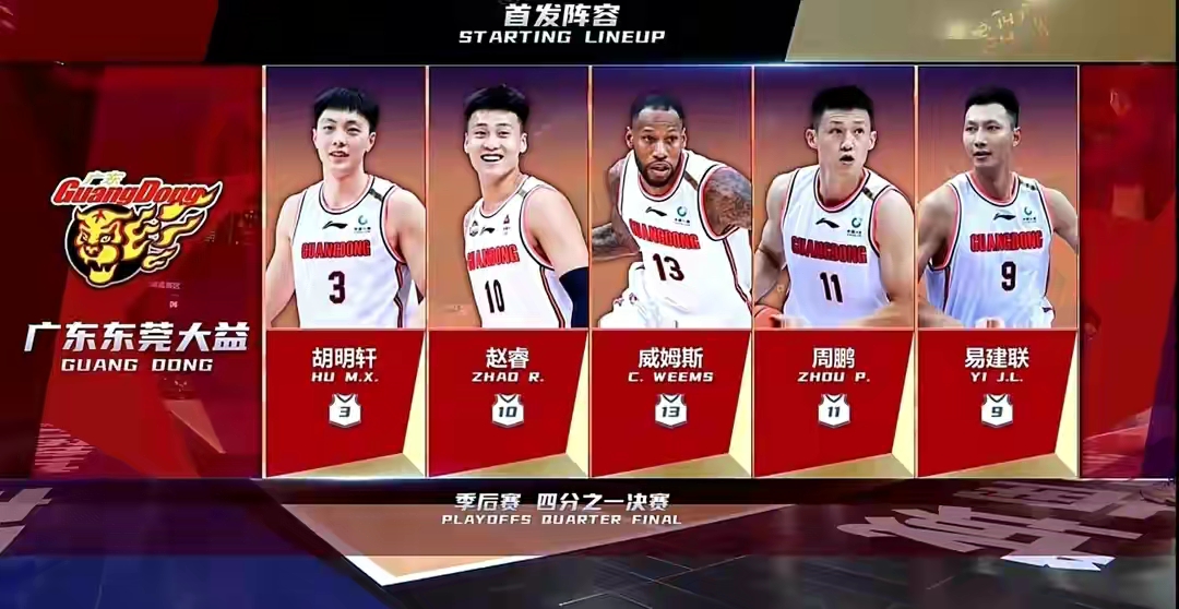琼斯|破案了！上海队晋级半决赛，广东男篮的球员为何现身观众席？
