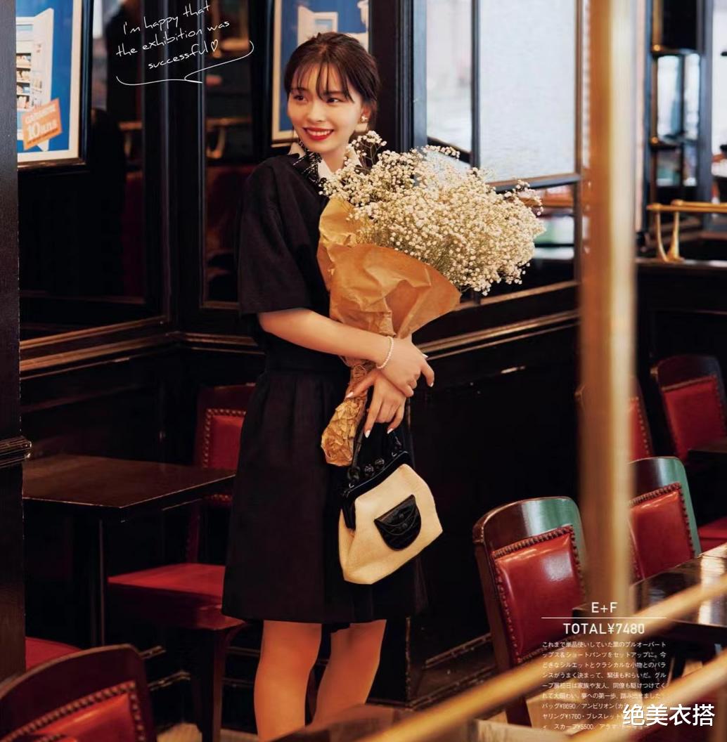 凭着“女人味穿搭”,美成一幅画!20套搭配示范,不愧为优雅高手