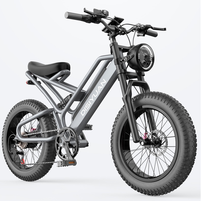 牧马人|小米h8电动自行车,助力续航380公里,7级变速,人力和电力皆可骑