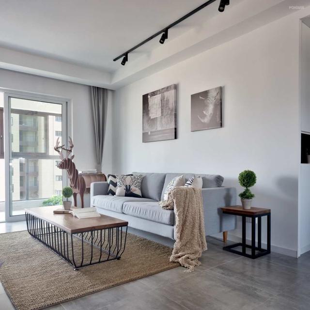 时尚个性的北欧风,搭配独特的线条,打造与众不同的三室之家