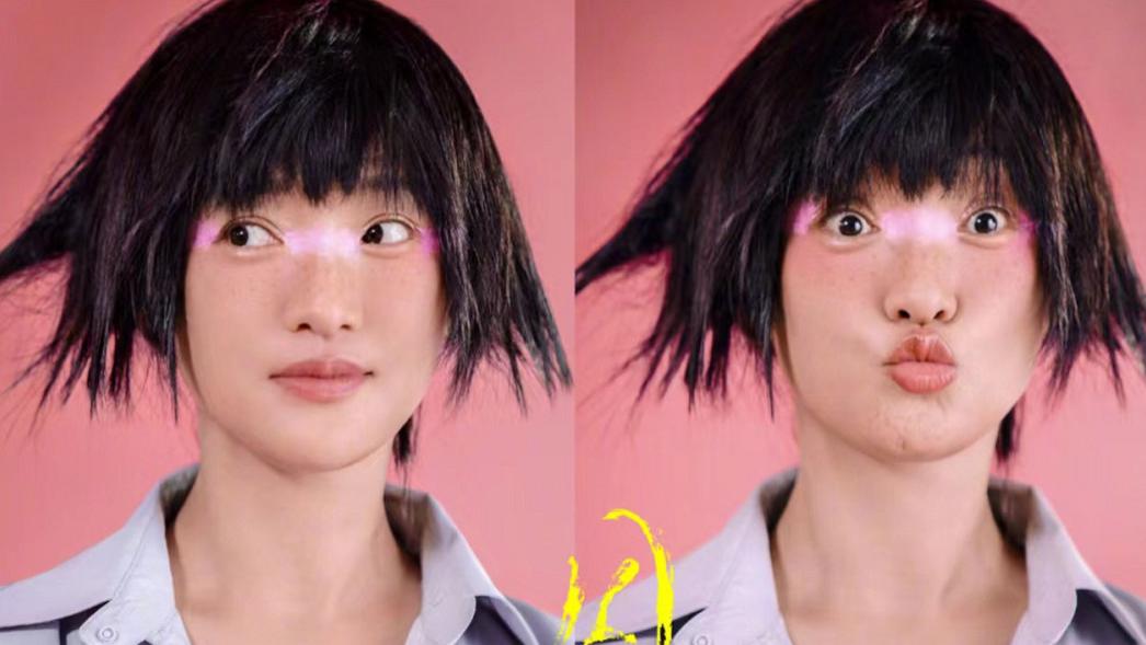 周迅|48岁周迅怎么还那么嫩！庆生照穿衬衫古灵精怪美成少女，状态超好