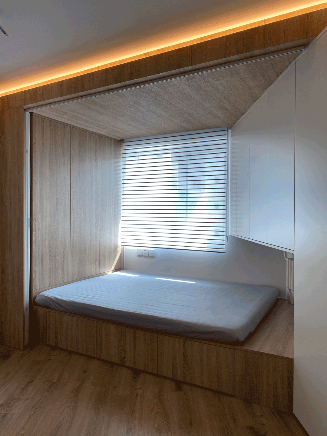 真厉害!60㎡「奇葩老房」改造,两室变三居,还有超强收纳,晒晒