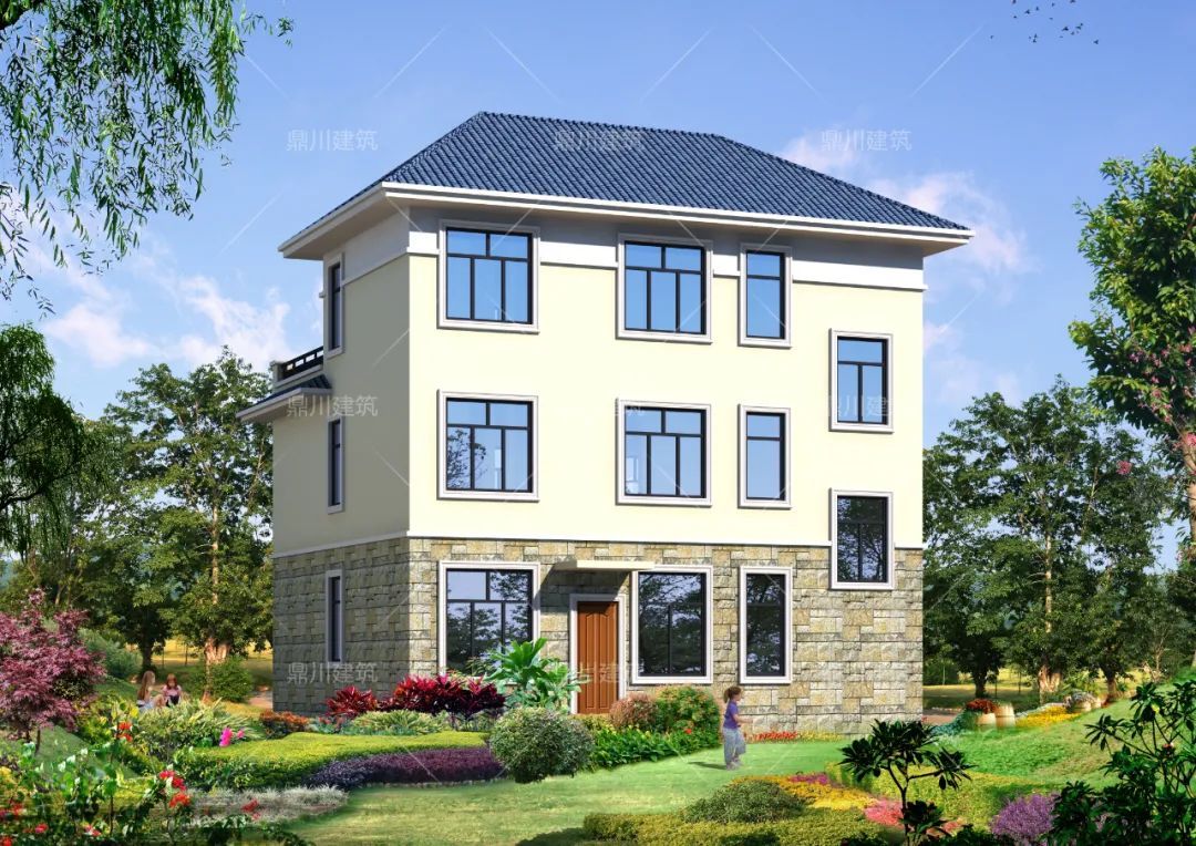 回老家建房,首选这4栋农村别墅,实惠又漂亮,农村建房流行款