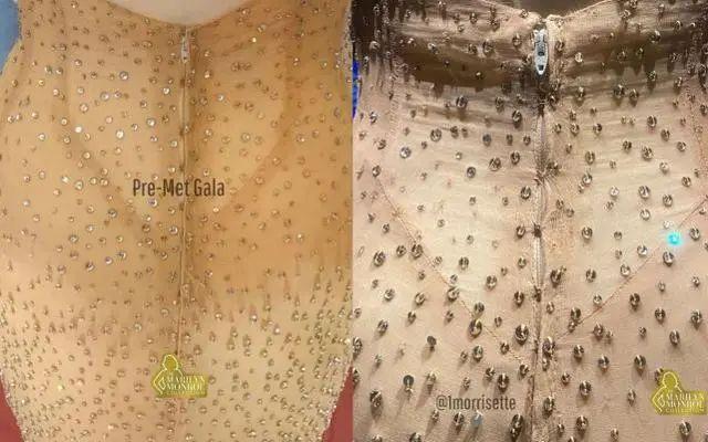 金·卡戴珊|经典被毁!金·卡戴珊穿坏了梦露的钻石裙,韵味还差远了