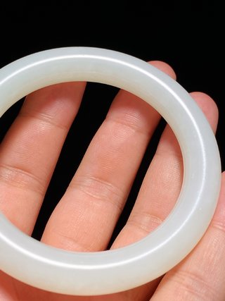 和田玉籽料|和田玉籽料 白玉 手镯 圆镯