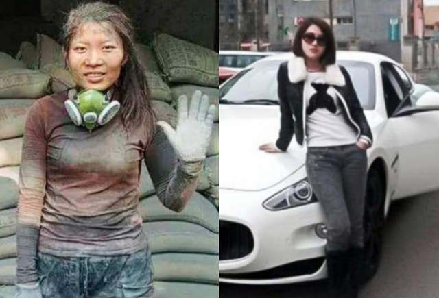 水泥西施:每天扛50吨水泥,靠卖惨吸粉百万,如今被揭穿下场凄惨