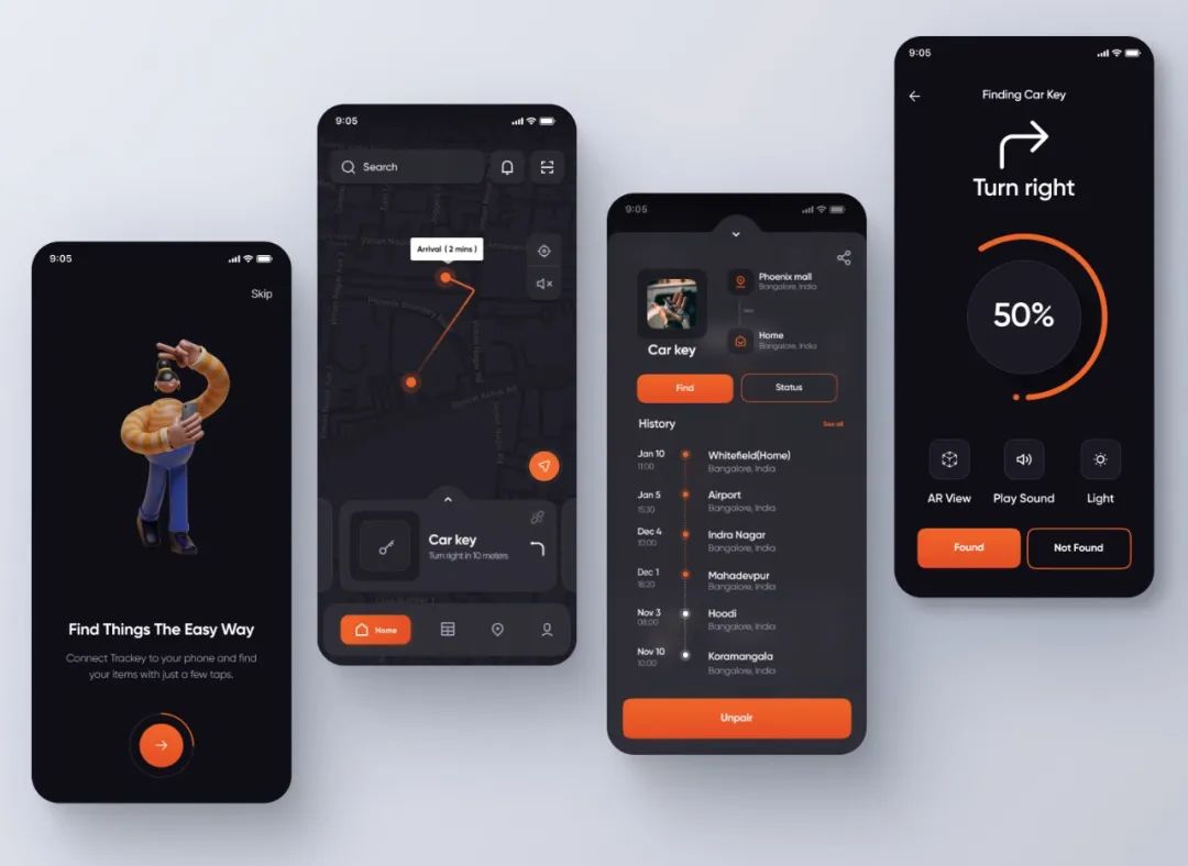 淘宝|国外APP界面设计欣赏！崇尚极简！