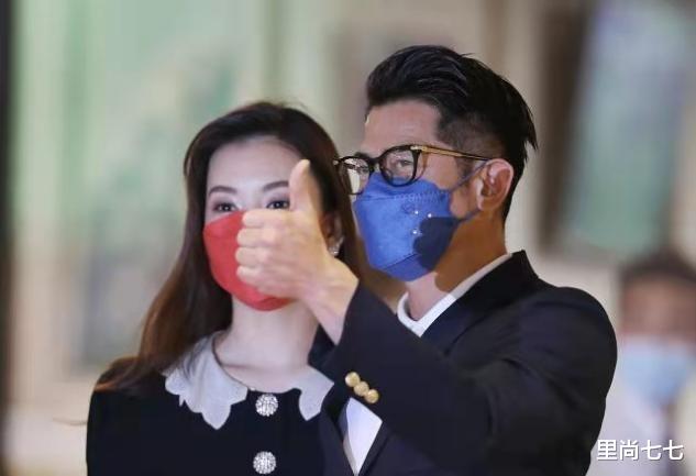 方媛|郭富城夫妇合体亮相,方媛淑女风打扮越来越有阔太样,眼神太有爱