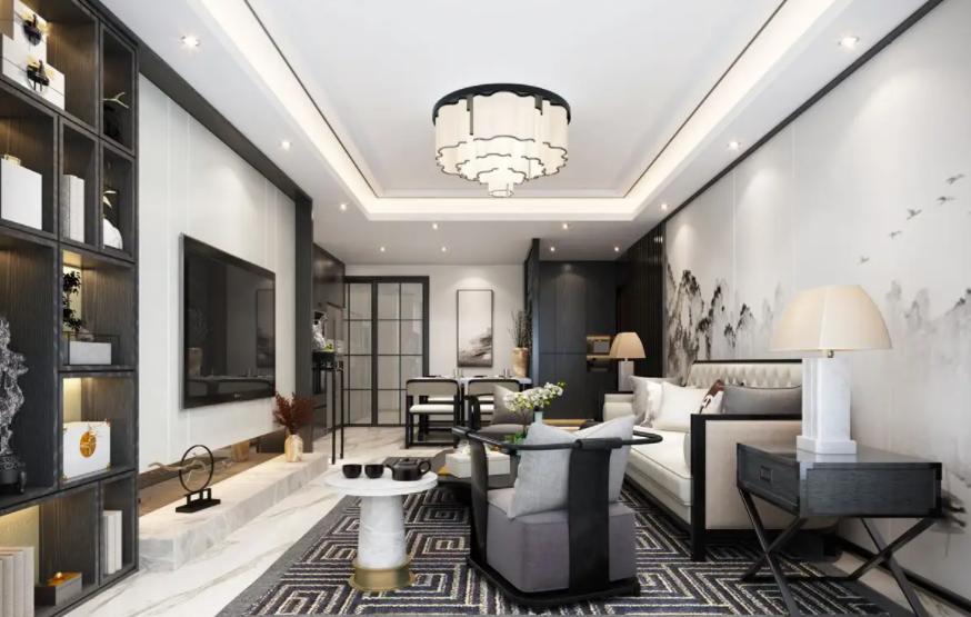 100种，新中式装修设计方案，不可能没有一种适合你的爱家。