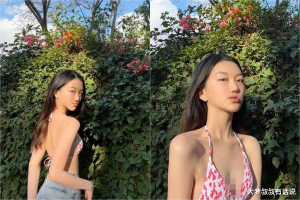 李嫣|王菲15岁女儿李嫣，辣穿比基尼惹议！解放事业线被批“有失雅观”