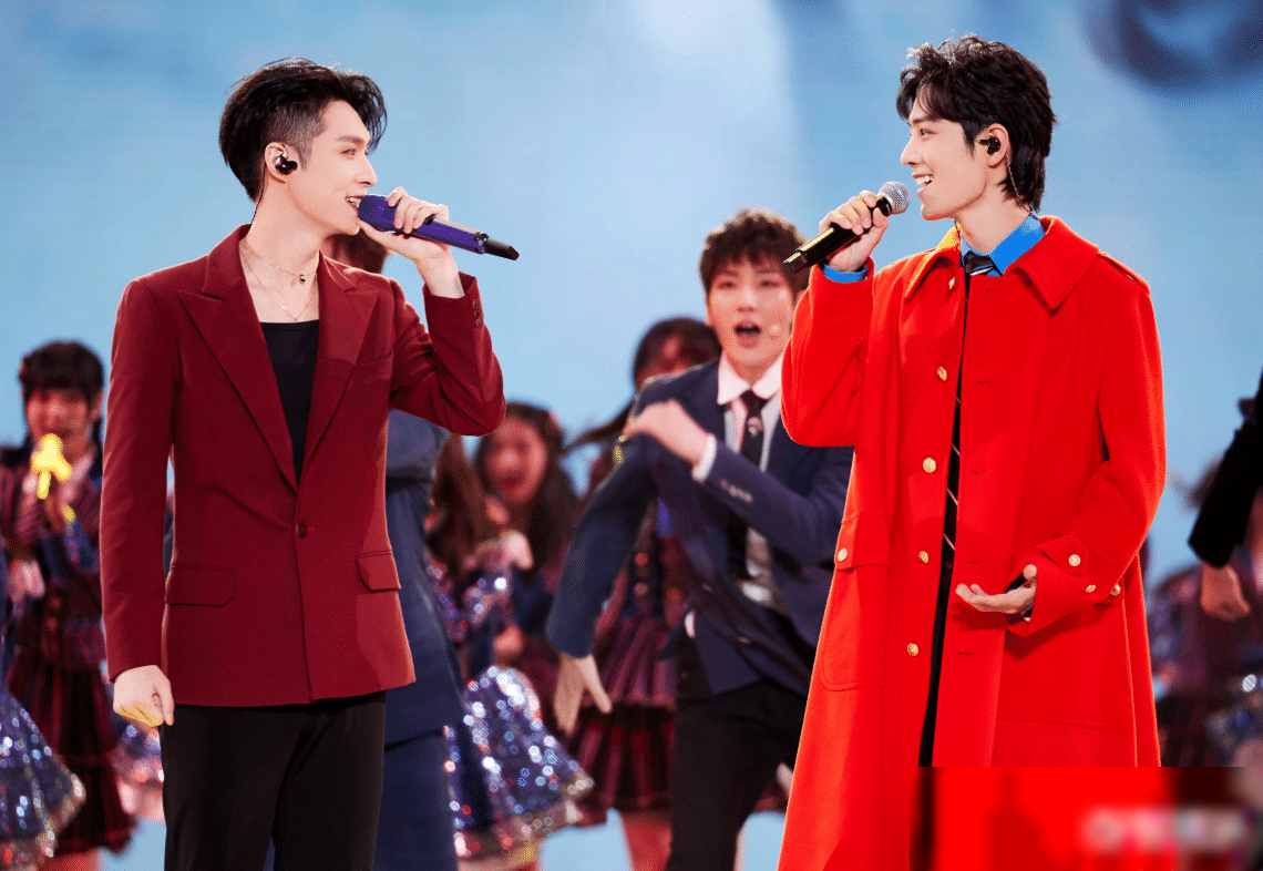 张艺兴|肖战、周杰伦等明星帮张艺兴宣传新歌,蔡徐坤和王一博则保持沉默