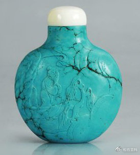 鼻烟壶|鼻烟壶中的绿松石