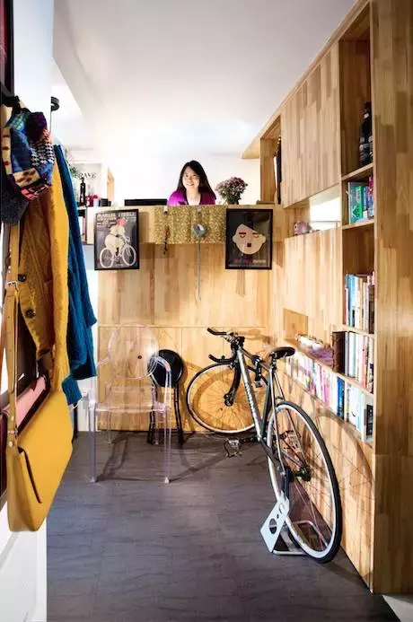 40平米奇葩户型，居然改造出了精致卫生间和大气厨房！