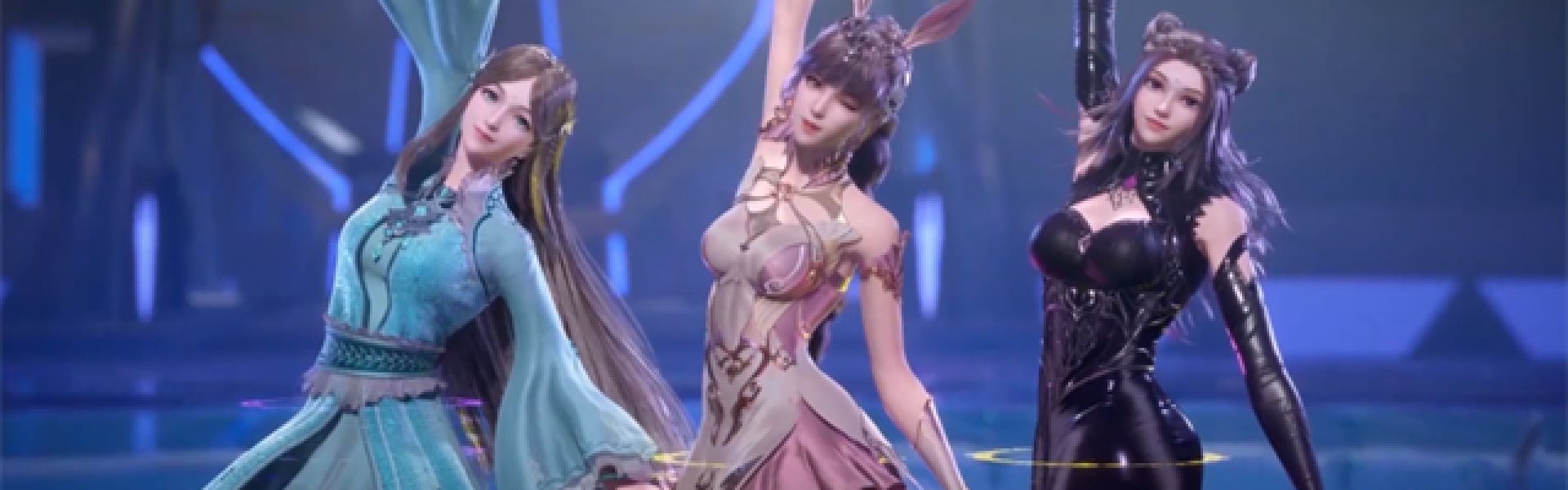 小舞|斗罗中最美的五条裙子，小舞有国风设计，比比东和千仞雪一个模板