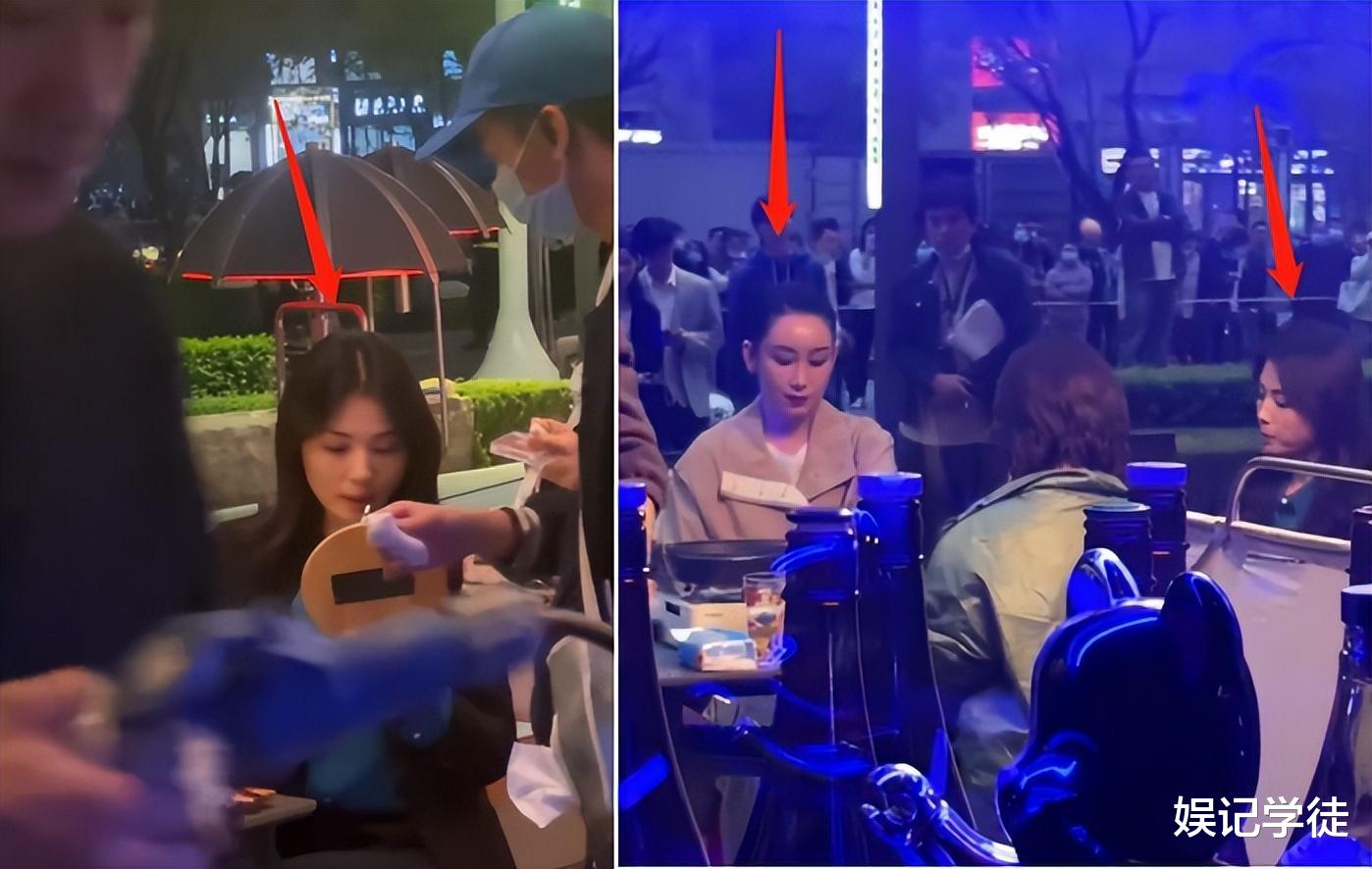 秦海璐|网友偶遇秦海璐刘涛路边拍吃戏，拍一天未露不满，多次补妆显敬业