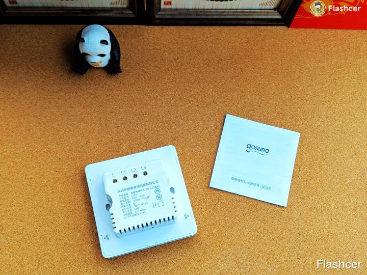 |支持Mesh蓝牙可转无线开关:Gosund智能单火开关(三键版)体验