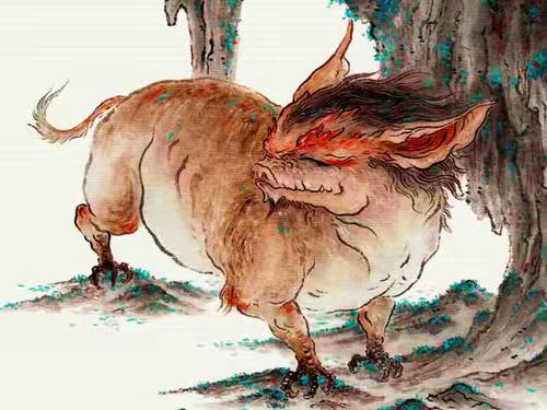 山海经|歪念山海经：工程动工奠基，无需请神拜佛看风水，问此异兽知吉凶