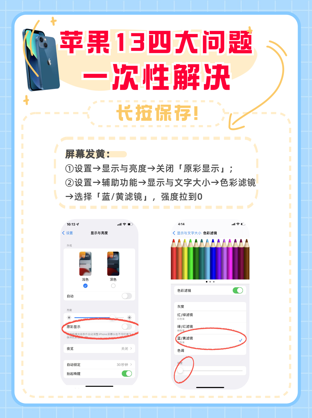 iPhone|必看！买iPhone13前一定要知道的四件事！涉及屏幕发黄，拍照锐化