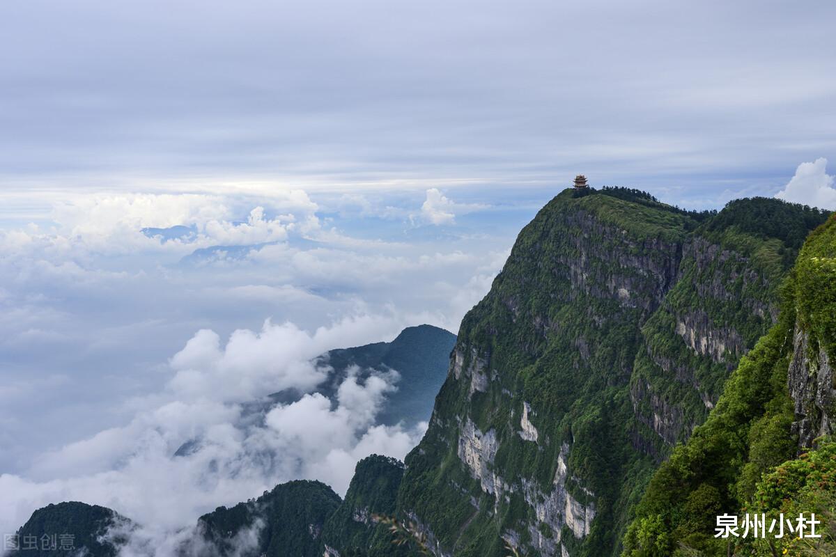 峨眉山|峨眉山，雄秀西南，秀甲天下，金顶佛光照大千