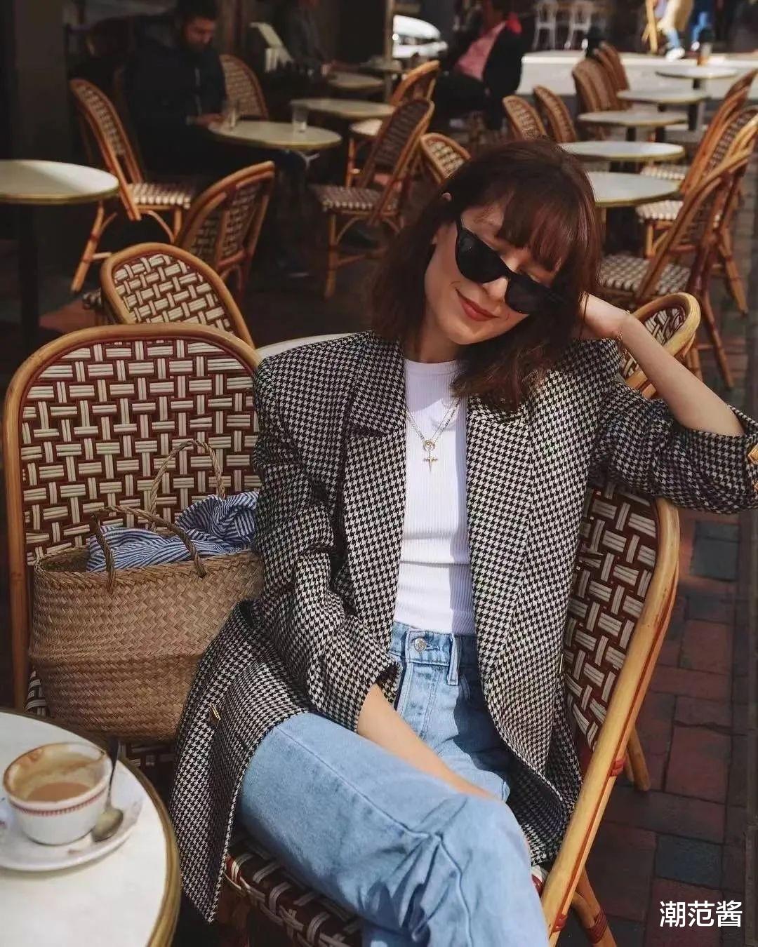 西装|适合春天的配色:蓝色和灰色,加在一起就是行走的高级感