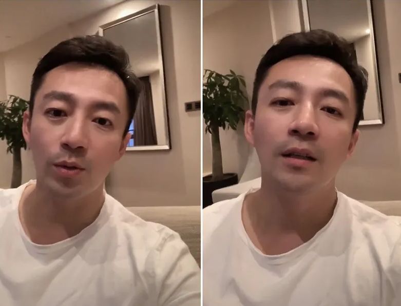 汪小菲|汪小菲深夜躺沙发上直播，张颖颖坐旁边喊话：我在呢我在呢