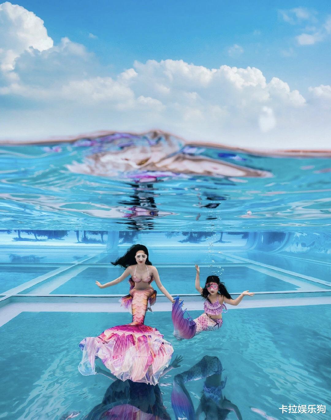 徐璐|张慧雯董璇徐璐cos美人鱼，网友：徐璐的可塑性太强，楚楚惹人爱