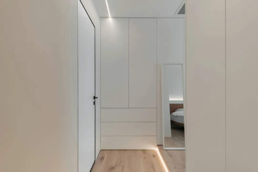 140m2清新小两居,原木色+微水泥,新与旧巧妙融合