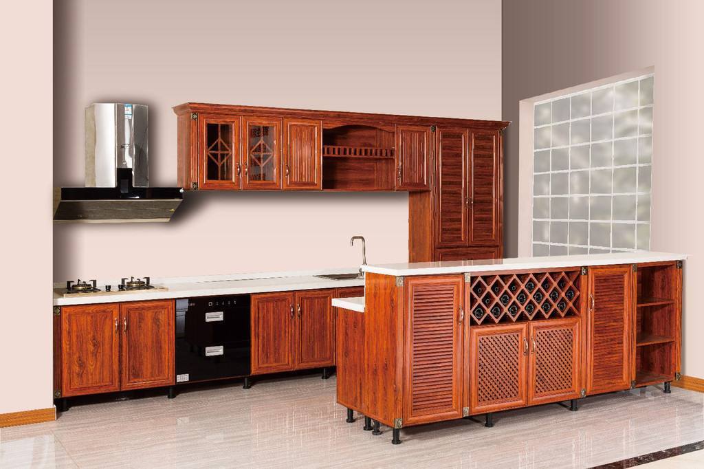 谁家还定制橱柜呢?浪费钱还不中用!如今都盛行全铝材质