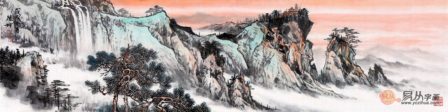 书房装饰 这些山水佳作不要错过~