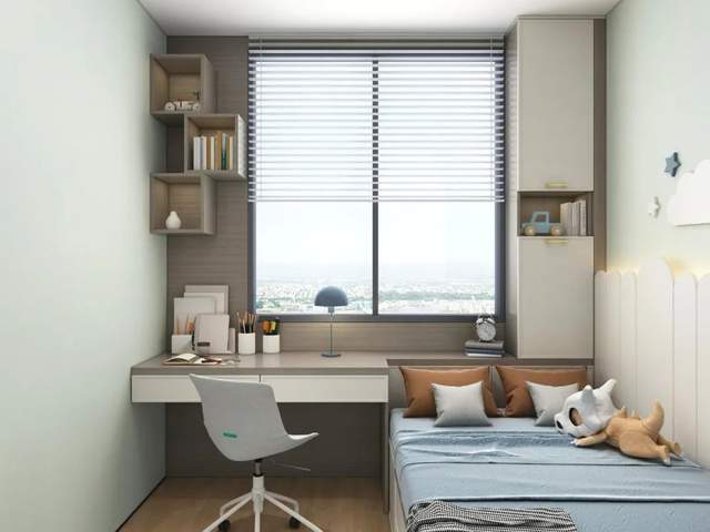 卧室太小放不下床头柜？4种设计巧妙代替，美观又实用