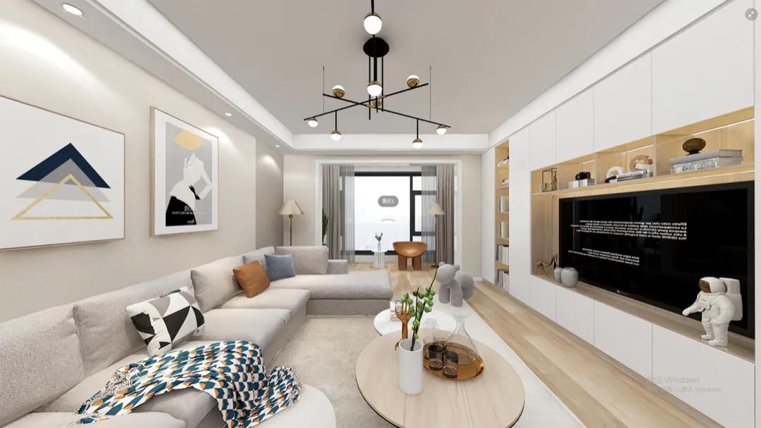 【鲁班装饰】大城小院230㎡现代简约风格，偶然