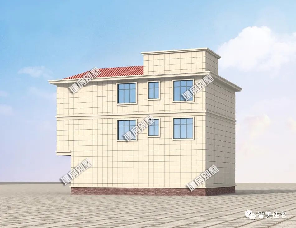 农村建房要讲究实用性,像这栋别墅,既漂亮又很适合乡村生活