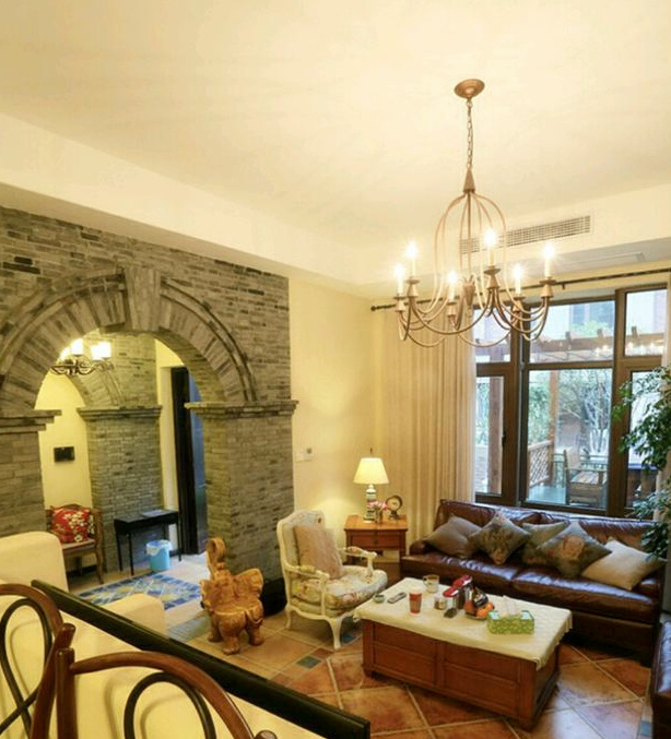 晒晒我家120w装修的300平别墅，耗时3年才完工，玄关你都没见过！