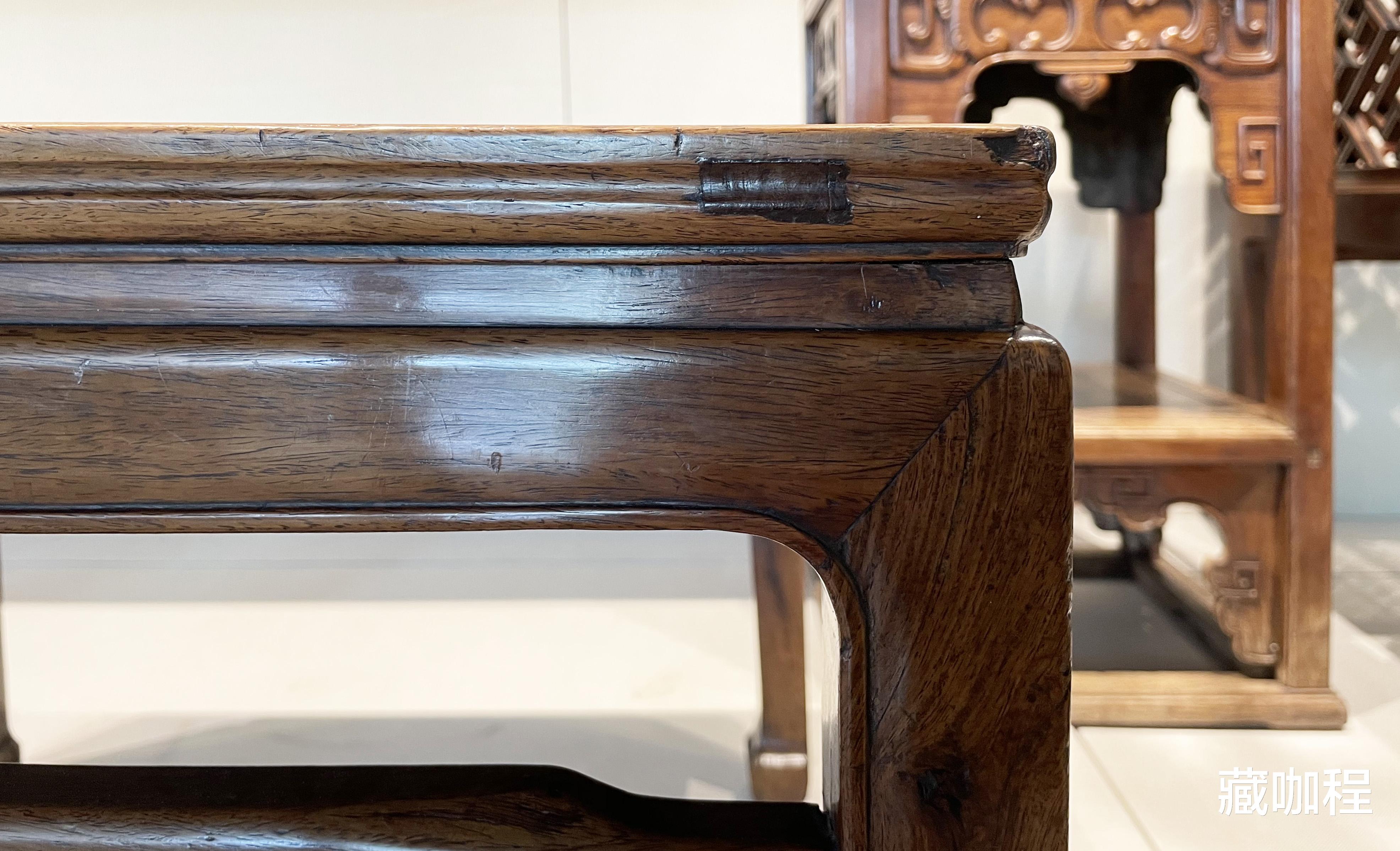 |又宽又大还成对，清黄花梨禅凳出自洪氏旧藏